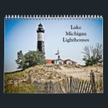 Lake Michigan Lighthouses Calendar<br><div class="desc">Lake Michigan has many lighthouses that dot the shores. These lighthouses were photographed by Mary Beth Granger.</div>