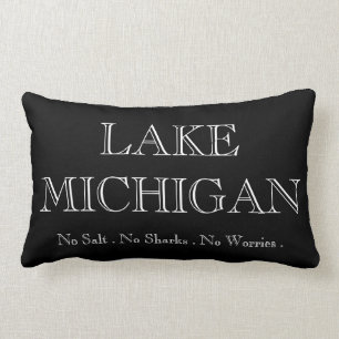 Lake  Michigan Lumbar Pillow