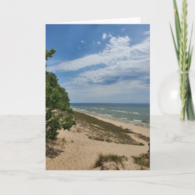 Lake Michigan, Muskegon card (Front)