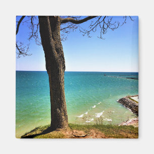 Lake Michigan, Port Washington, Wisconsin Magnet