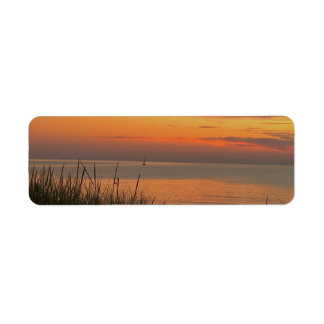 Lake Michigan’s Golden Hour Label