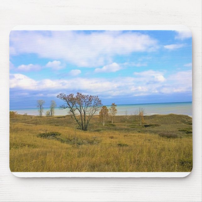 Lake Michigan, Sheboygan, Wisconsin Mouse Pad (Front)