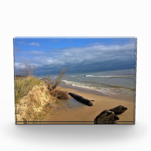 Lake Michigan Sheboygan Wisconsin Photo Block