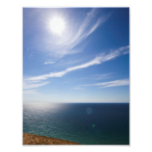 Lake Michigan Sunny Day at the Dunes Photo Print