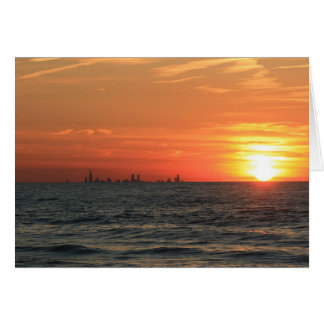 Lake Michigan Sunset 1 Cards