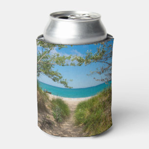 Lake Michigan Tranquility Can Cooler