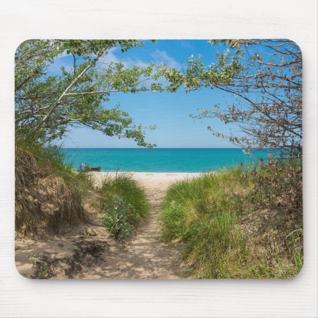 Lake Michigan Tranquility Mouse Pad (Front)