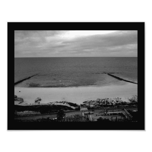 Lake Michigan View Photo Print (Front)