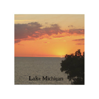 Lake Michigan Wood Wall Art