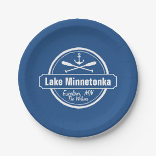 Lake Minnetonka Minnesota anchor town and name Paper Plates