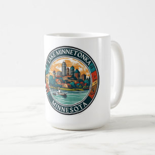Lake Minnetonka, Minnesota fishing and boating Coffee Mug