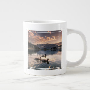 Lake Misurina Dolomites, Italy Giant Coffee Mug