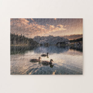 Lake Misurina Dolomites, Italy Jigsaw Puzzle