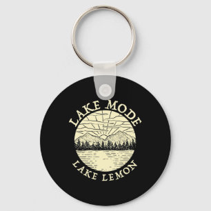 Lake Mode Lake Lemon Camping Indiana Camper Family Keychain
