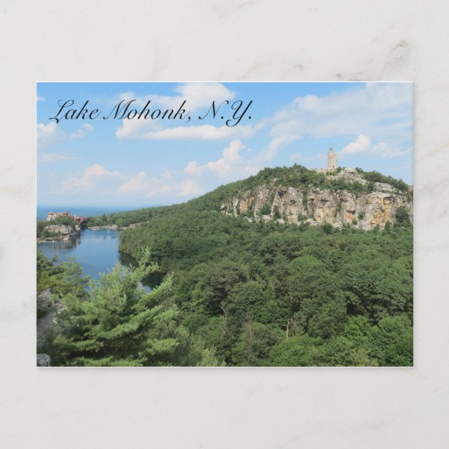 Lake Mohonk, N.Y. Postcard (Front)
