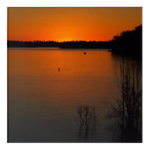 Lake Monduran sunset acrylic wall art
