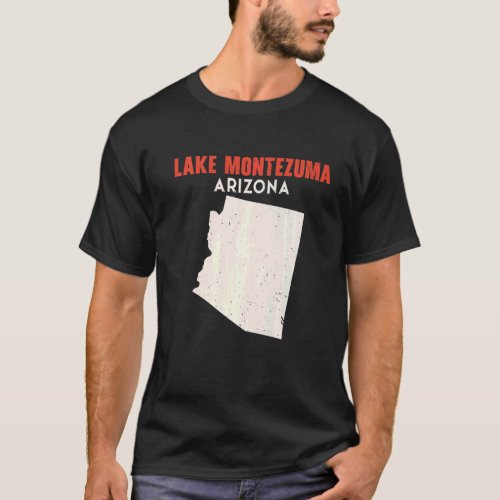 Lake Montezuma Arizona USA State America Travel Ar T_Shirt