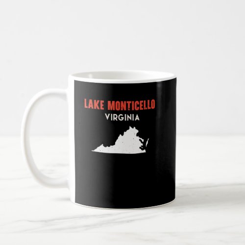 Lake Monticello Virginia USA State America Travel  Coffee Mug