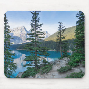 Lake Moraine in Banff Canada Mouse Pad