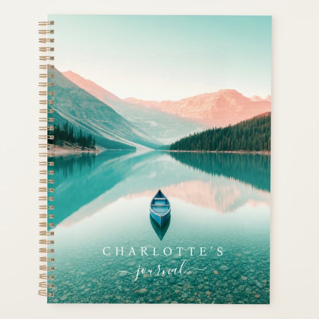 Lake Mountain Canoe Custom Planner (Front)
