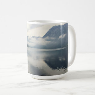 Lake Mountain Cloud Landscape Photography Slovenia Coffee Mug