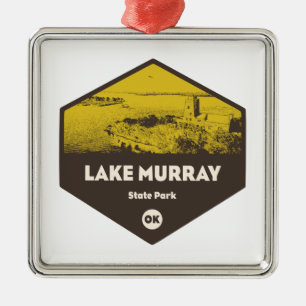 Lake Murray State Park Oklahoma Metal Ornament