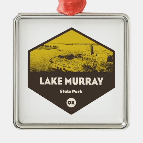 Lake Murray State Park Oklahoma Metal Ornament
