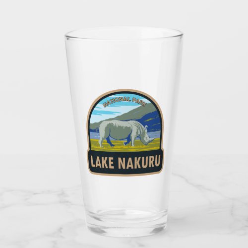 Lake Nakuru National Park White Rhinoceros Travel Glass