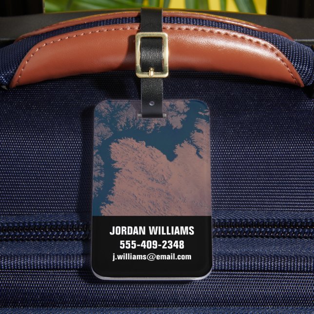 Lake Nasser Luggage Tag (Front Insitu 2)