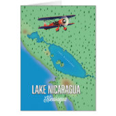 Lake Nicaragua,Nicaragua map (Front)