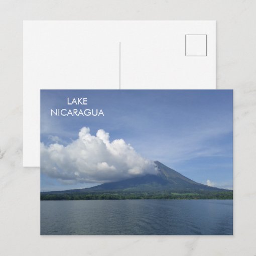 Lake Nicaragua Postcard | Zazzle