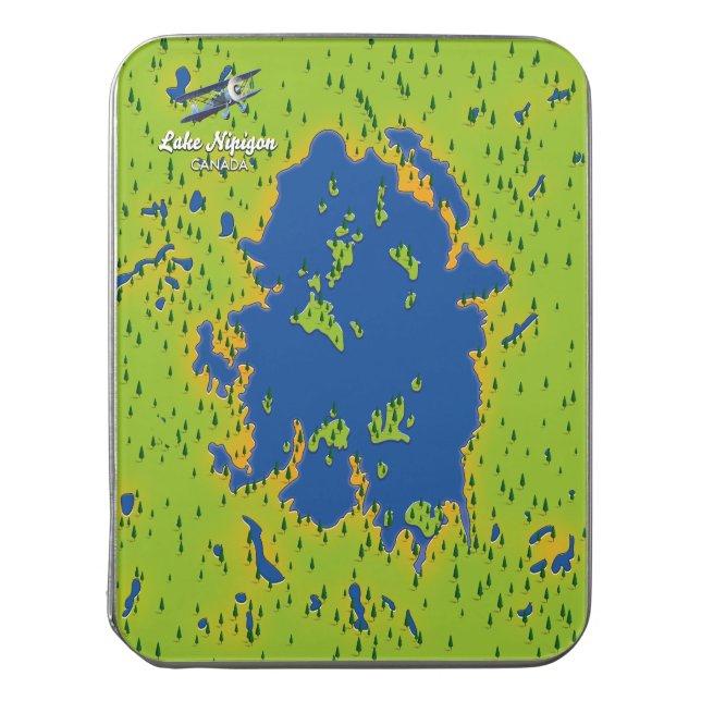Lake Nipigon Jigsaw Puzzle (Lid Vertical)