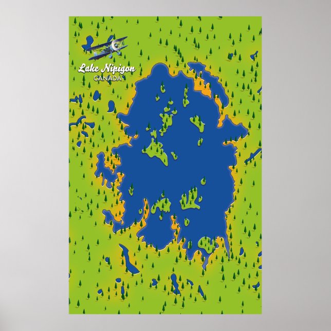 Lake Nipigon Poster (Front)