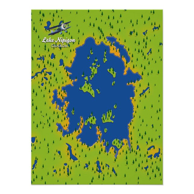 Lake Nipigon Poster (Front)