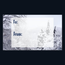 Lake Nojiri Gift Tag Stickers