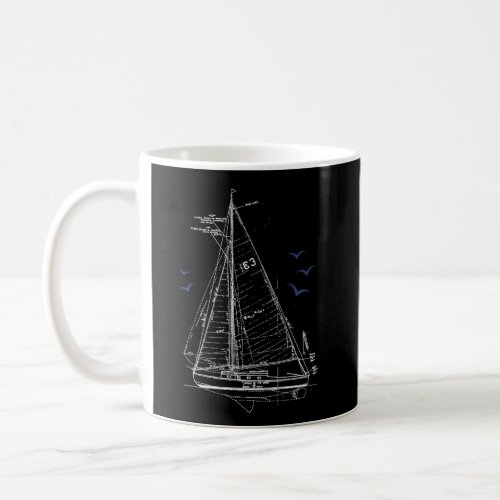 Lake Norman Nc Lkn Sailing Sailboat Coffee Mug