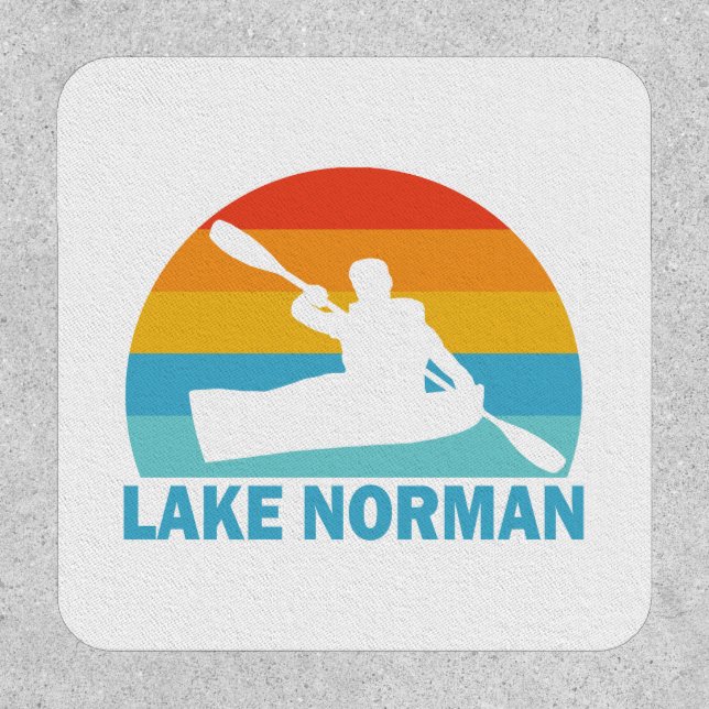 Lake Norman North Carolina Kayak Patch (Front)