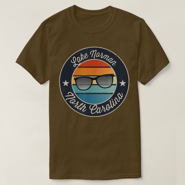 Lake Norman  North Carolina Souvenir  T-Shirt (Design Front)