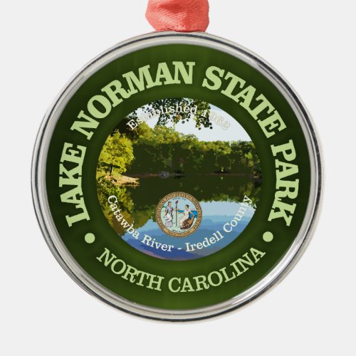 Lake Norman SP Metal Ornament