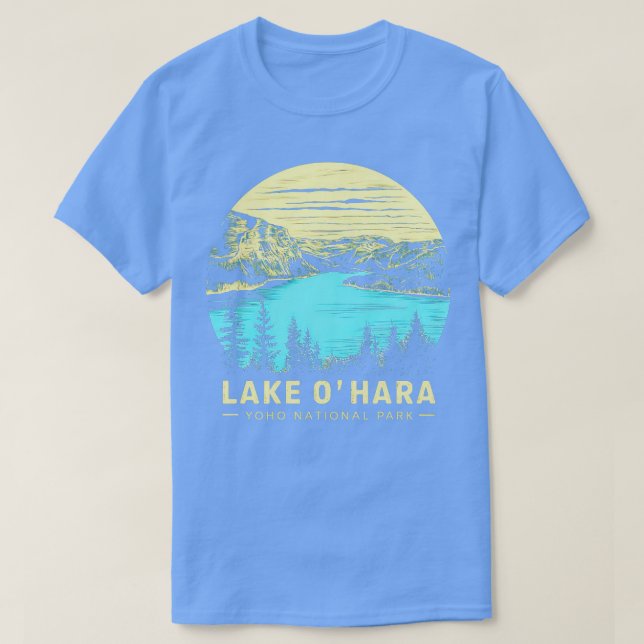 LAKE O HARA Yoho National Park T-Shirt (Design Front)