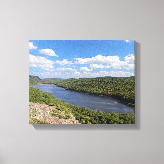 Lake of the Clouds - Porcupine Mountain Wilderness Canvas Print (Front)