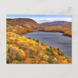 Lake of the Clouds, Porcupine Mountains Park Postcard