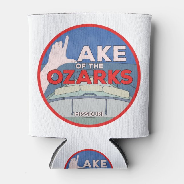Lake of the Ozarks Can Cooler (Front)