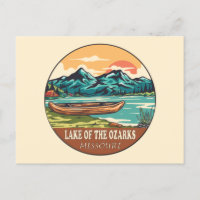 Lake of the Ozarks Missouri Boating Fishing Emblem