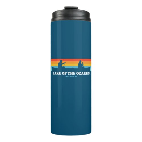 Lake Of The Ozarks Missouri Canoe Thermal Tumbler