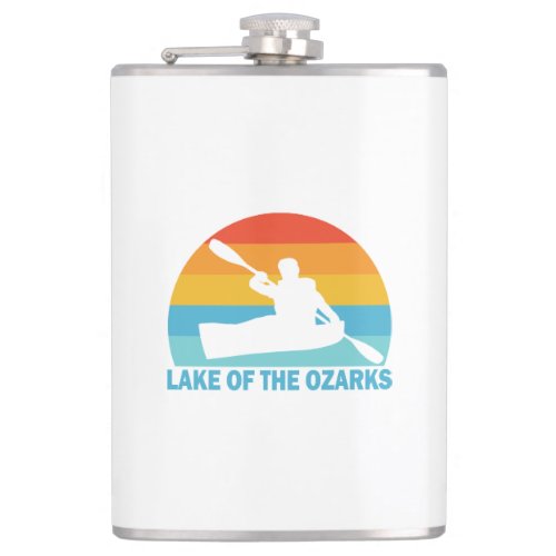 Lake Of The Ozarks Missouri Kayak Flask