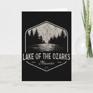 Lake Of The Ozarks Missouri Outdoors Vintage  Card