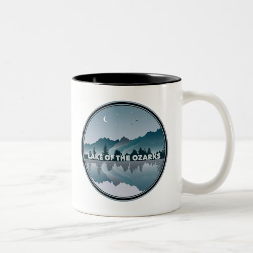 Lake Of The Ozarks Missouri Reflection Two_Tone Coffee Mug