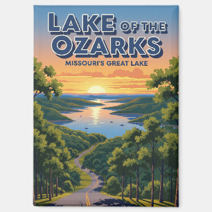 Lake of the Ozarks Missouri Travel Magnet