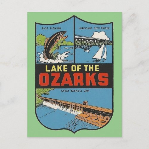 Lake of The Ozarks Postcard